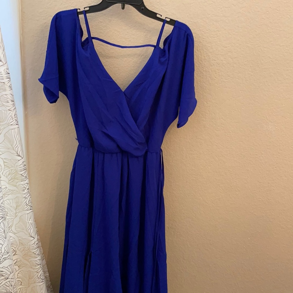 Rebecca B. Maxi dress, Off-the shoulder